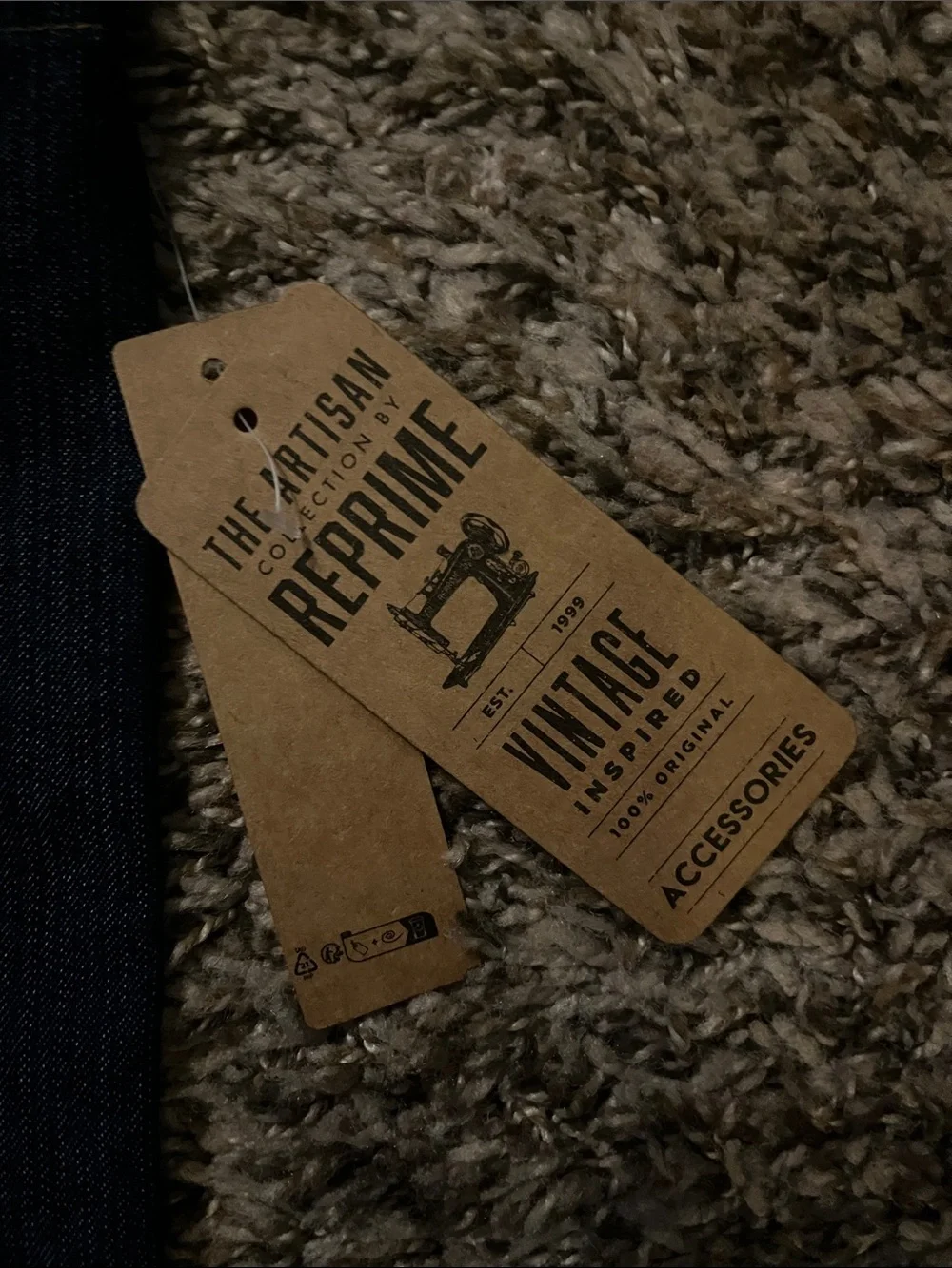 The Melt Denim Tote Bag